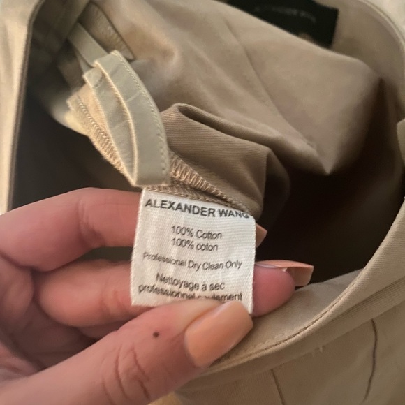 Alexander Wang wide leg khaki’s. - Picture 3 of 3